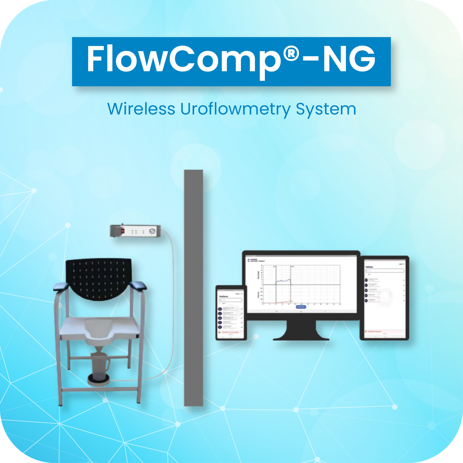 Flowcomp NG Wireless Uroflowmeter